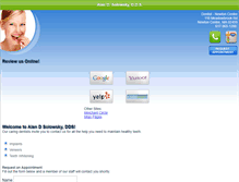 Tablet Screenshot of newtonperiodontal.com